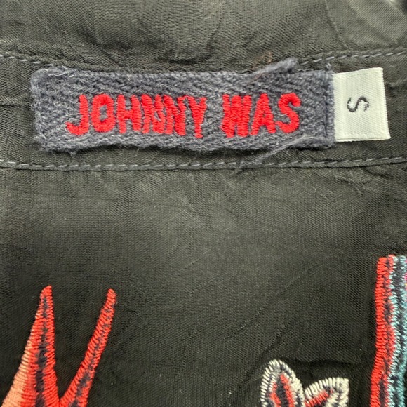 JOHNNY WAS TUNIC EMBROIDERED SHIRT DRESS BUTTON DOWN SMALL - Picture 5 of 10